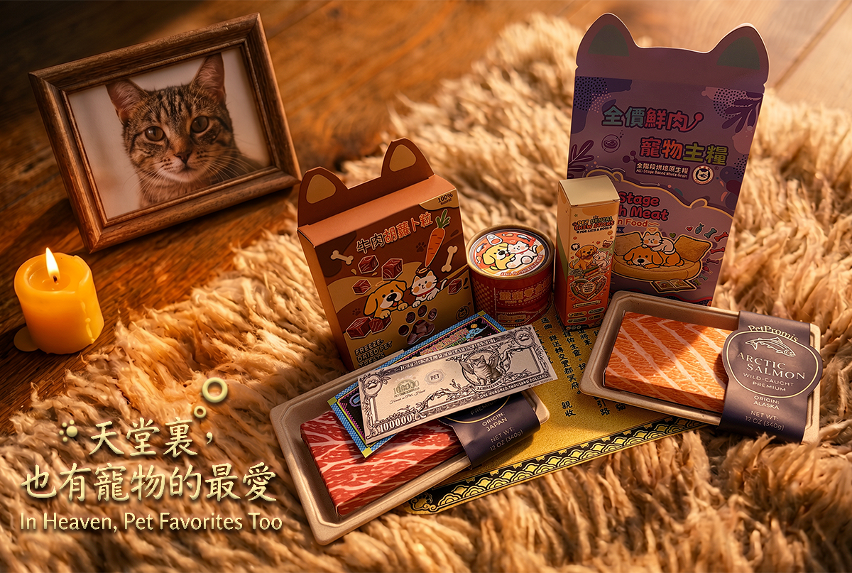 天堂裏，也有凍乾和零食罐頭可以吃嗎？