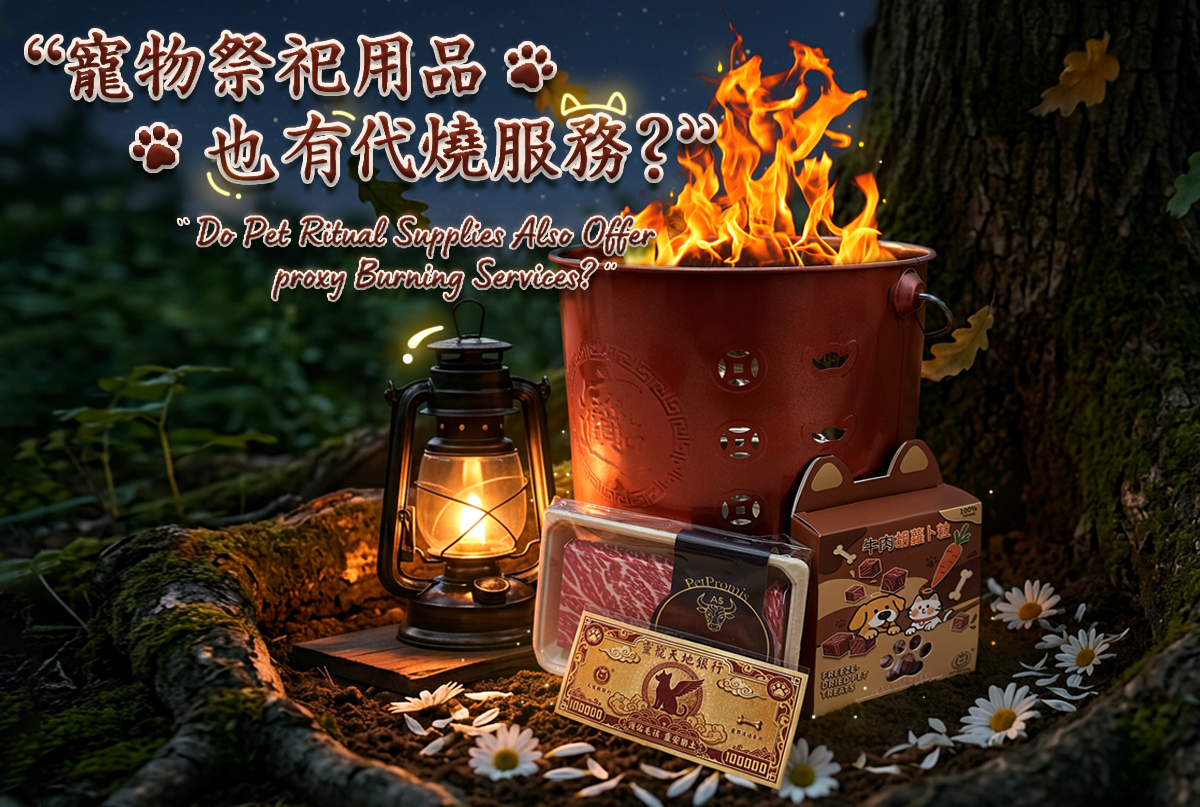 關於寵物祭祀用品代燒服務流程